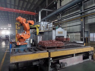 Sand core table dry furnace
